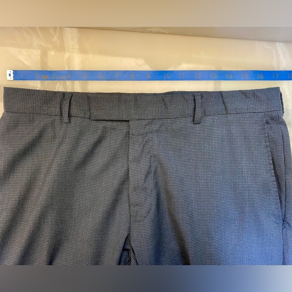 Hugo Boss Jeffrey trousers navy houndstooth - Picture 6 of 6